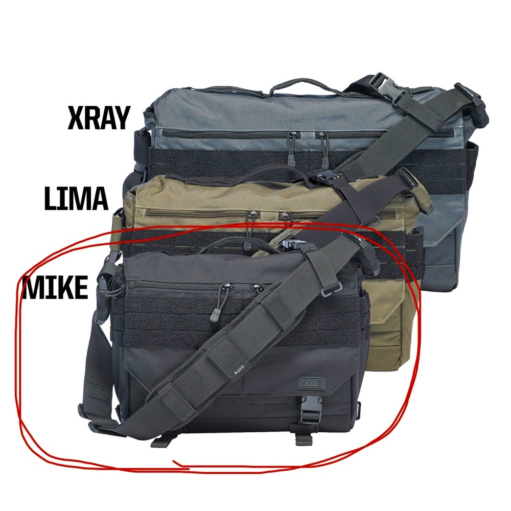 5.11 Tactical Rush Delivery Messenger Bag MIKE 6L